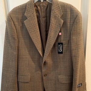 Ralph Lauren Wool Plaid Blazer